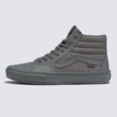 Vans Skate Classics: Ultra resistência no interior do tênis para a sua melhor performance no skate. Redesenhada para o skate moderno, a coleção Vans Skate Classics oferece mais do que os skatistas precisam para permitir evolução máxima. Com cabedal clássico de camurça e lona, o Tênis Skate Sk8-Hi Mono Pewter possui a silhueta icônica que você deseja, trazendo todos os benefícios de desempenho que os skatistas exigem.

Características do produto:
• Durabilidade aumentada: com materiais reforçados Duracap™, textura serrilhada mais profunda nos amortecedores da biqueira e paredes laterais mais altas, o tênis com silhueta icônica possui maior durabilidade e proteção. • Cabedal totalmente redesenhado: Reconstruído com um contraforte moldado e tiras internas da lingueta que firmam seu pé no lugar e oferecem mais controle da prancha. • Aderência Lendária: O composto de borracha de goma SickStick™ é a borracha exclusiva Vans com maior aderência • Amortecimento Popcush: O melhor amortecimento e proteção contra impactos. As palmilhas PopCush™ com retorno de energia protegem seus pés enquanto ajudam a reduzir o cansaço das pernas em sessões de skate mais longas. • Estilo icônico: Uma mistura de camurça e lona de 280g foi usada na parte superior, mantendo a estética da silhueta do Sk8-Hi® original.