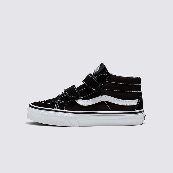 Tênis Sk8-Mid New Black True White Infantil