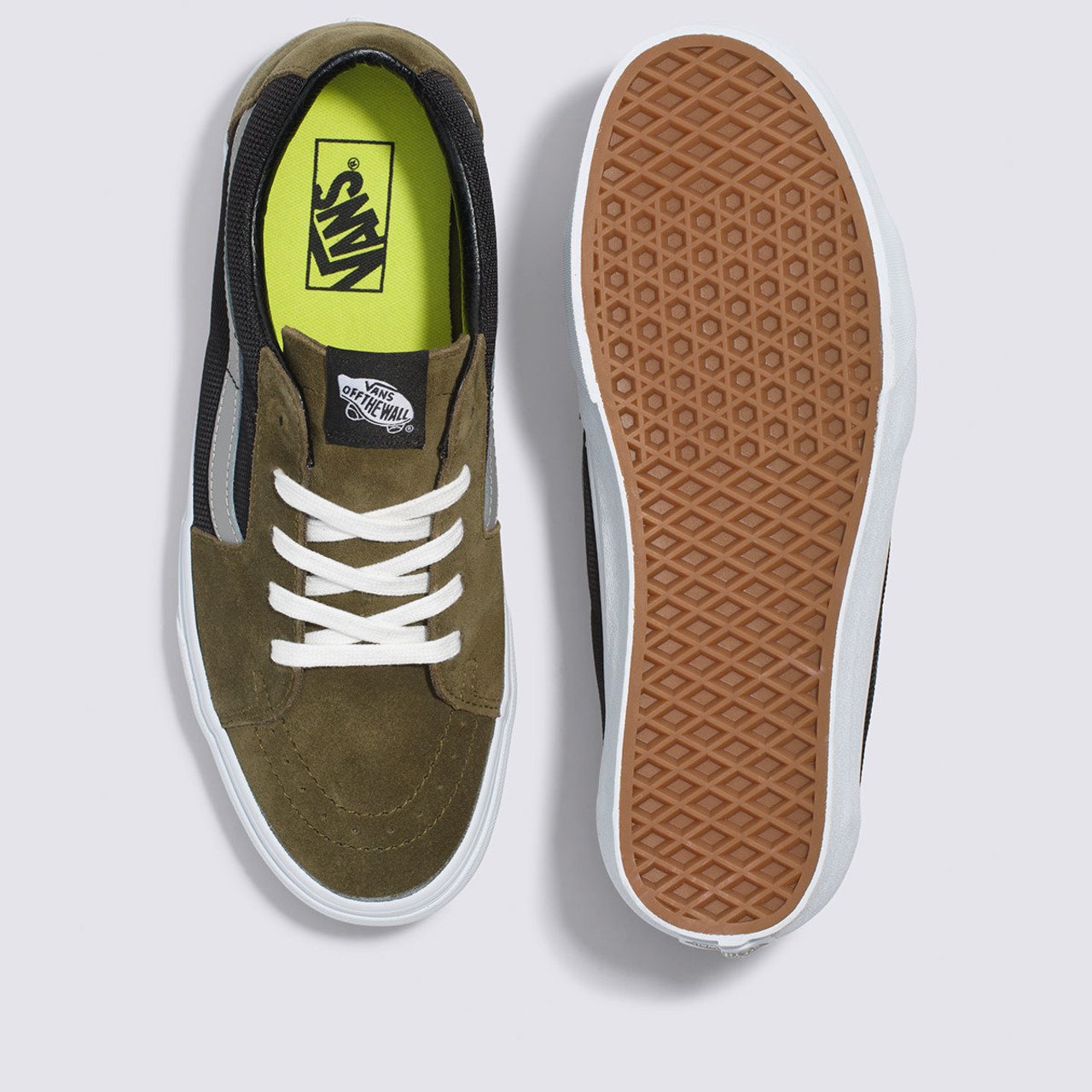 T nis Sk8 Low Tone Olive Black Vans