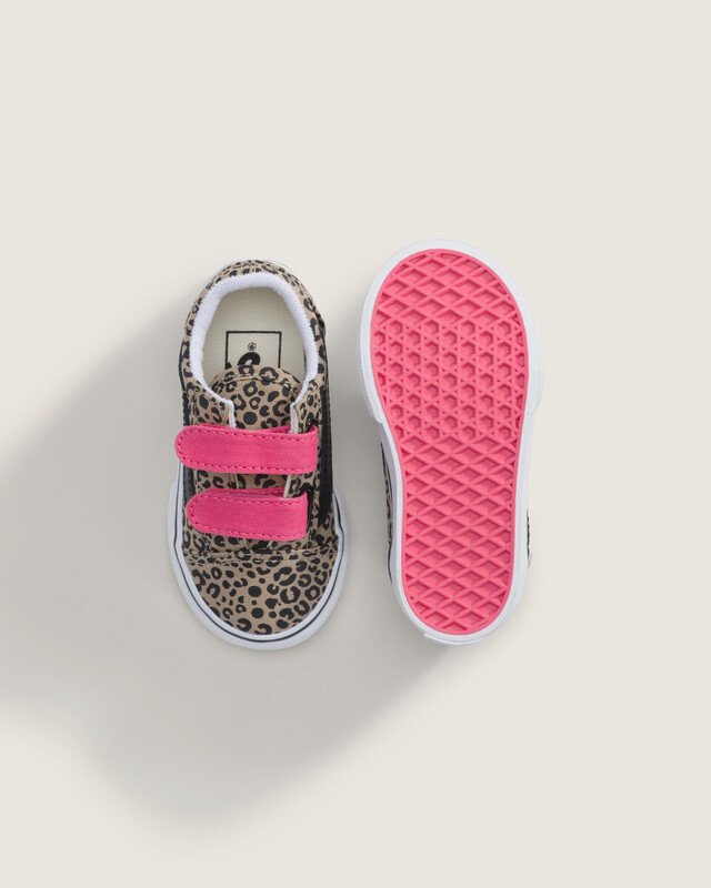 Tênis Old Skool Leopard Pop Incense Pink Velvet Infantil