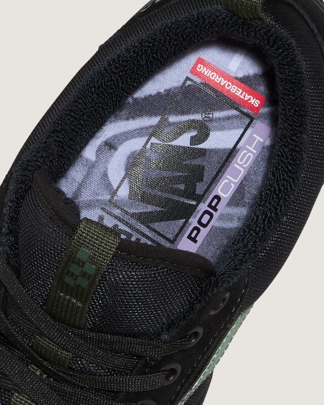 Tênis Skate Old Skool Beyond Atiba Black Dark Green