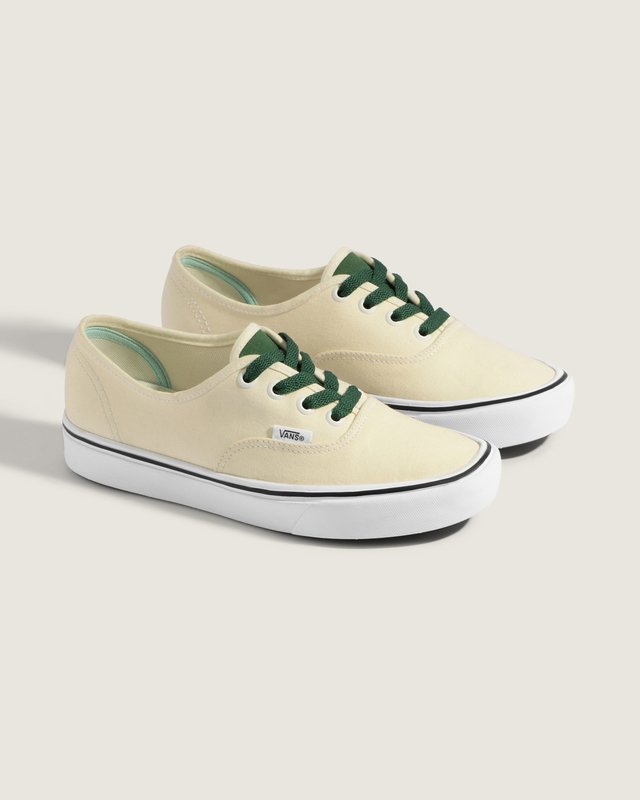 Tênis Authentic Comfycush Antique White Green