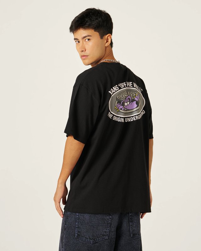 Camiseta Manga Curta Downside Black