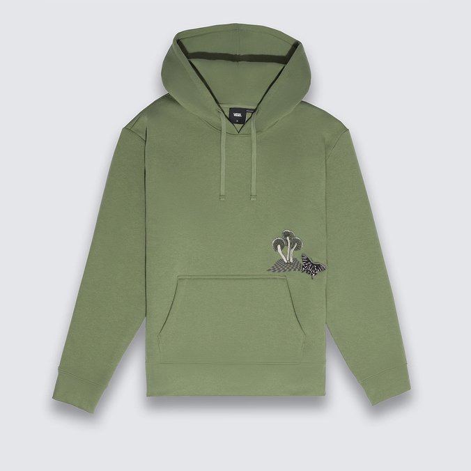 Moletom Dazed Strange Bff Hoodie Olivine