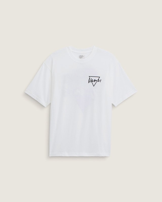 Camiseta Manga Curta Plam Drive White