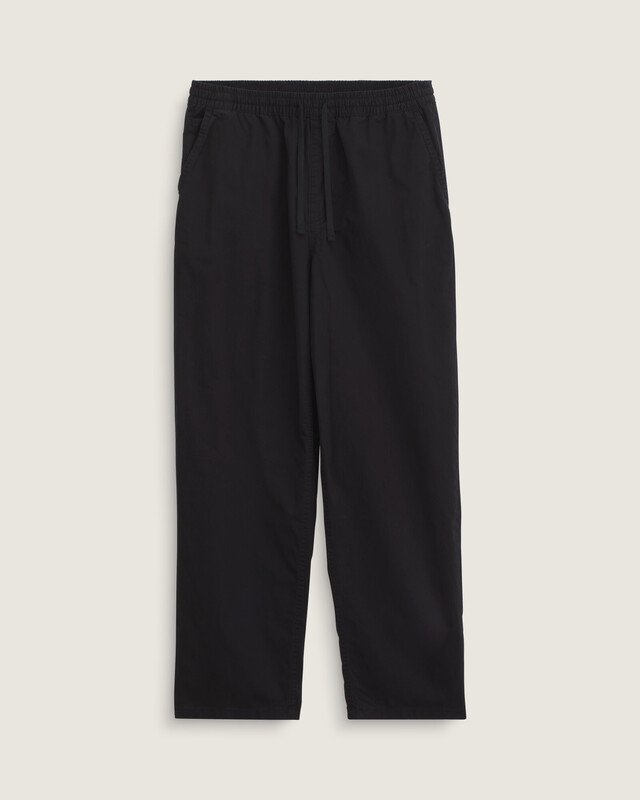 Calça Range Baggy Tapered Elastic Waist Zahba Mid Domond Black | Vans