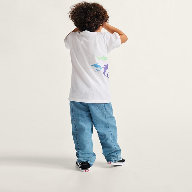 Camiseta The Pack Ss White Infantil