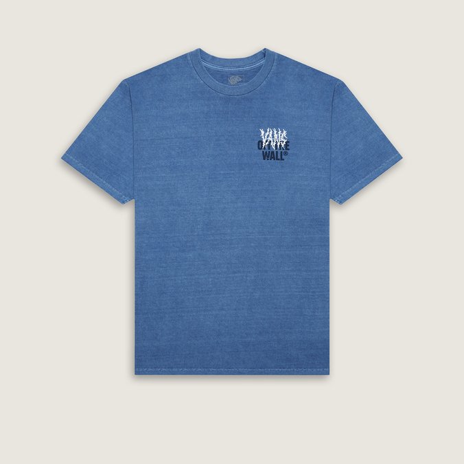Camiseta Metal Wall Wash Ss Tranquil Blue Awall