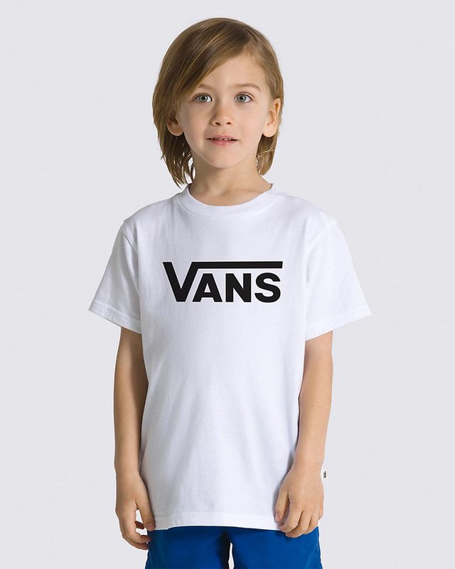 Camiseta Flying V Crew Infantil White
