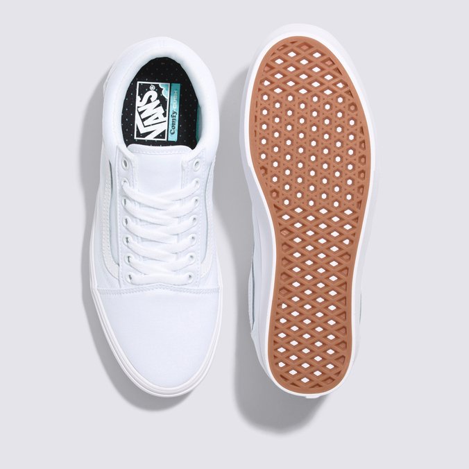 Tenis Old Skool Comfycush True White Vans