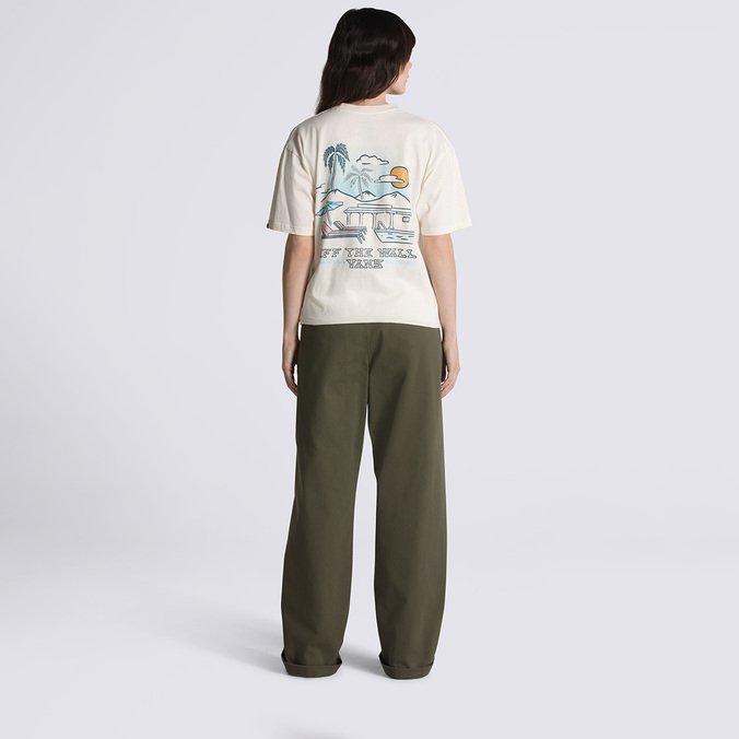 Calça Authentic Chino Loose Grape Leaf