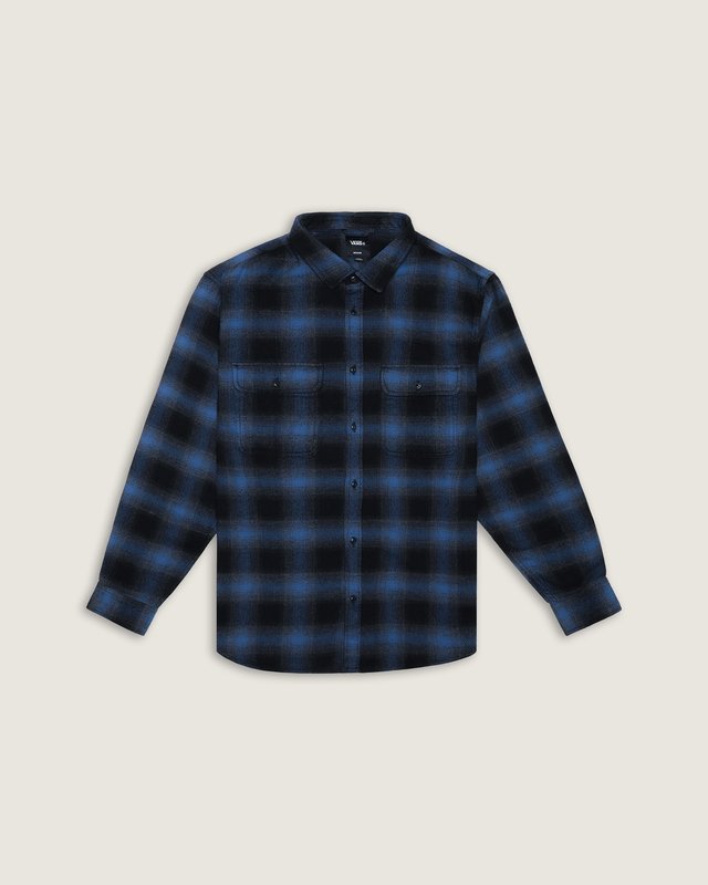 Camisa Manga Longa Lawson Plaid Flannel  Black True Navy
