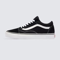 Em 1977, o tênis Old Skool, originalmente nomeado de Vans #36 foi lançado sendo o primeiro a conter a icônica sidestripe na lateral. O que começou como um rabisco de Paul Van Doren, originalmente chamado de “Jazz Stripe”, se tornou um dos ícones da marca Vans. O Tênis Old Skool Black White é um tênis de cano baixo com cadarço que possui cabedal de lona têxtil e camurça resistente na cor preta, sidestripe em couro branco e viras laterais borracha na cor branca com biqueiras reforçadas para suportar o desgaste por repetição, cano acolchoado para dar suporte e flexibilidade e a clássica sola de borracha waffle vulcanizada exclusiva Vans.