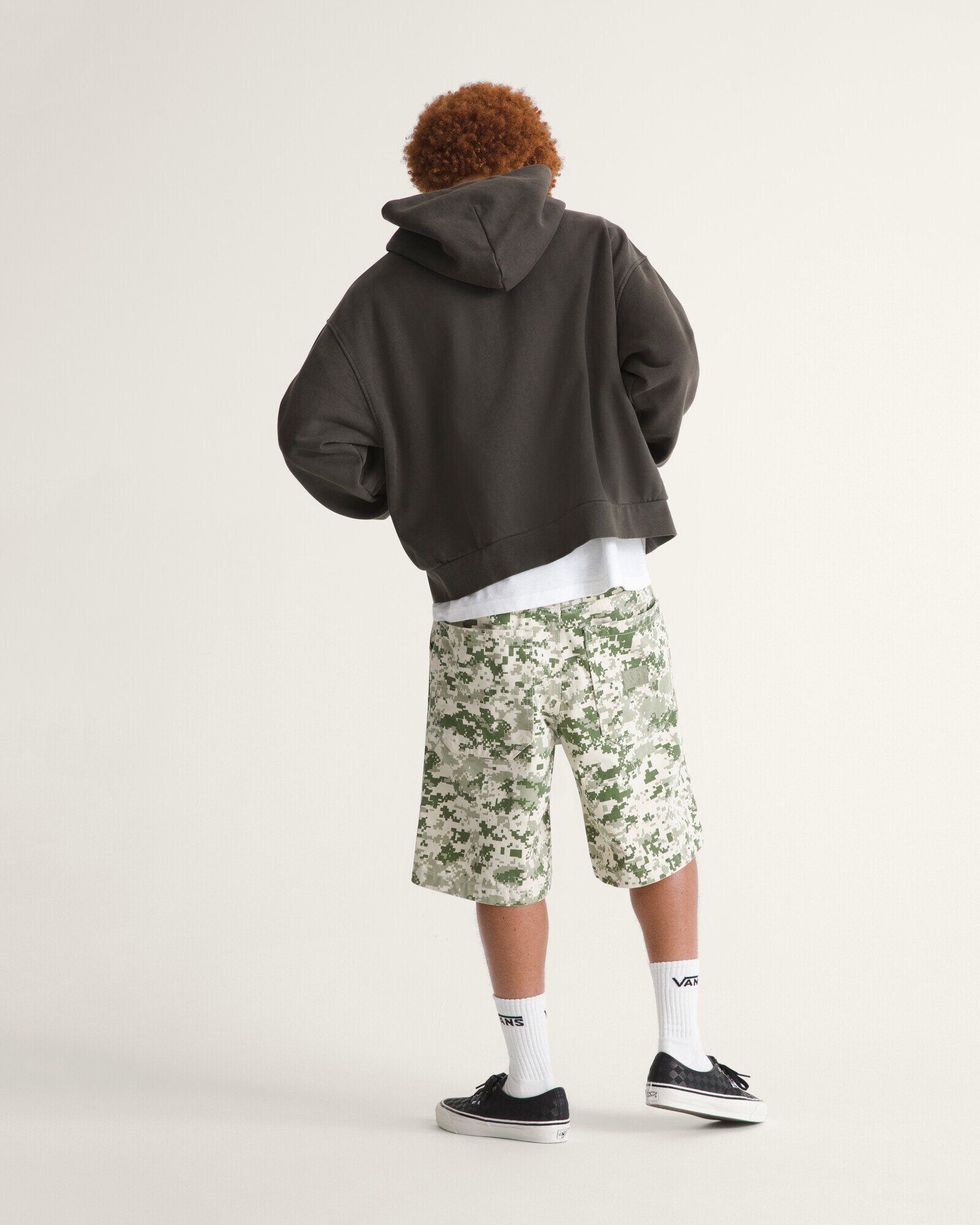 Bermuda Baggy Lx Check-5 Denim Digi Camo | Vans