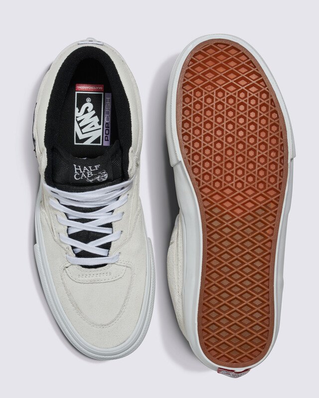 Tênis Skate Half Cab White Black