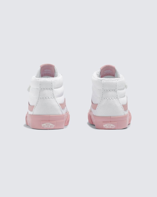 Tênis Sk8-Mid Pop Outsole Pink Marshmallow Infantil