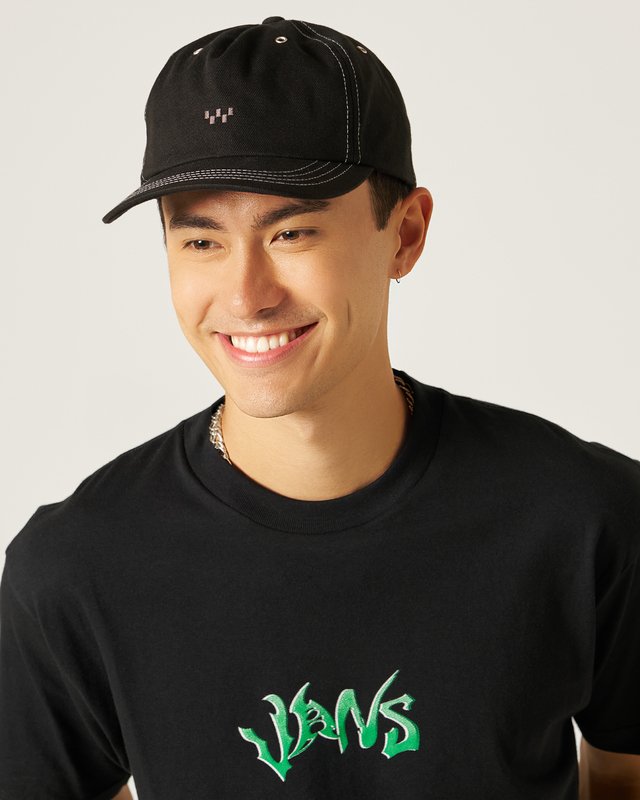 Boné Lx Fractured  Faded Black