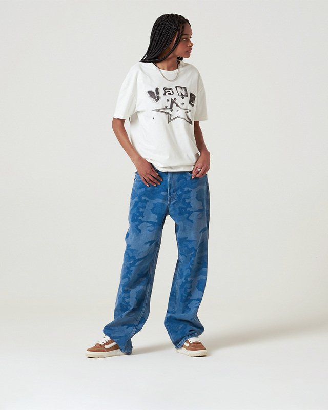 Camiseta Ss Perforate Os Marshmallow