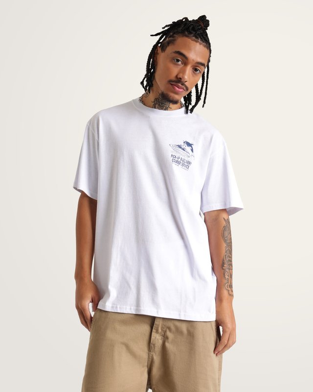 Camiseta Manga Curta Paulys Delivery White