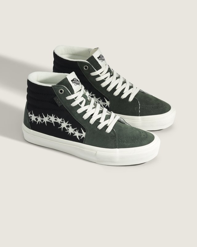 Tênis Skate Sk8-Hi Splatter Green Black | Vans