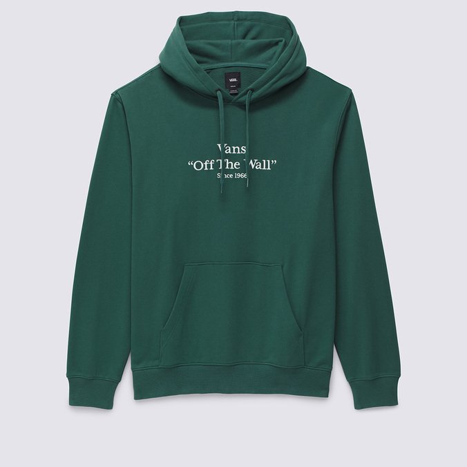 Moletom Quoted Loose Po Bistro Green White