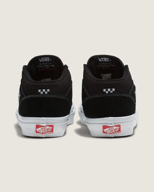 Tênis Skate Half Cab Black White