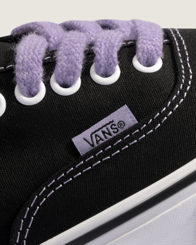 Tênis Authentic Terry Lace Black Soft Orchid | Vans