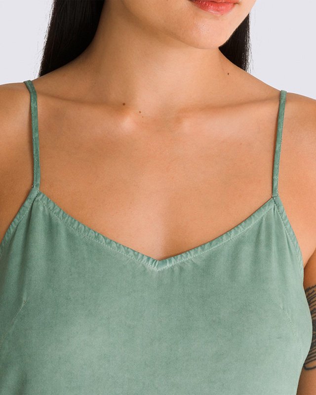 Vestido Campbell Slip Seasonal Hero: Knu Skool Iceberg Green