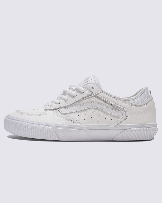 Tênis Skate Rowley Leather White White