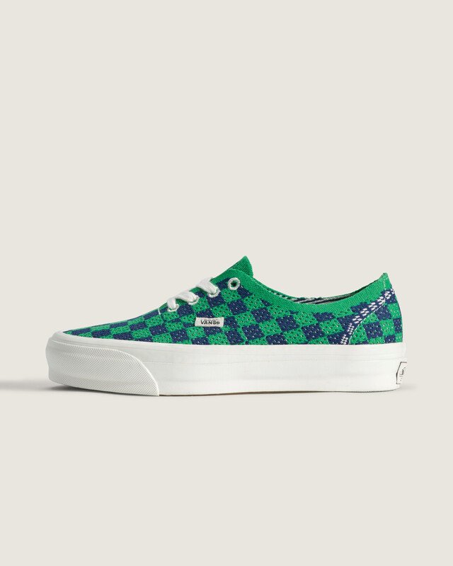 Tênis Authentic Lx Punk Check Green Navy