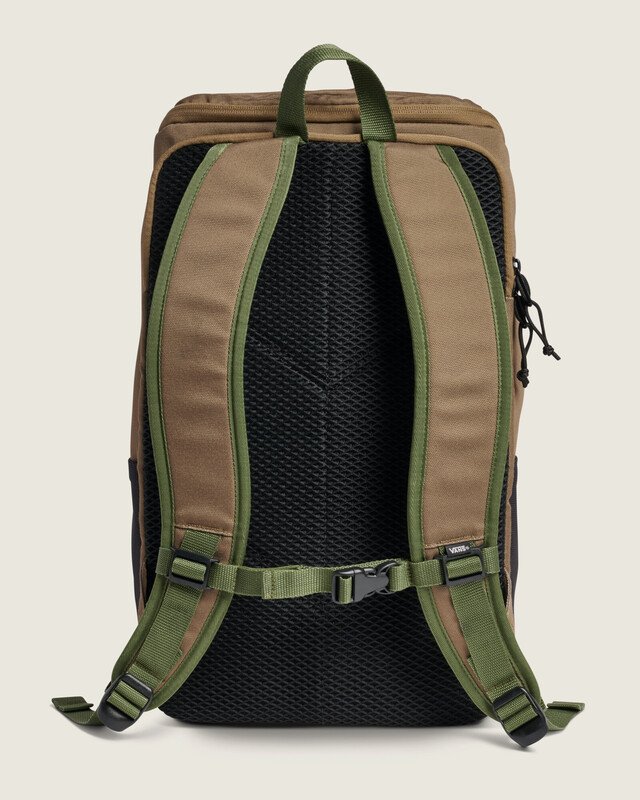 Mochila Obstacle Skatepack Olive Brown