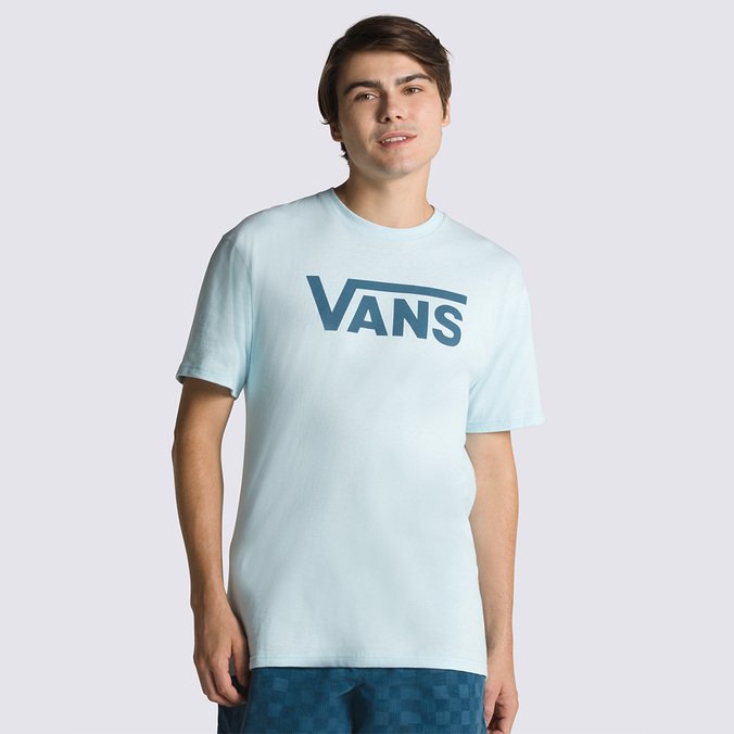 Camiseta Vans Classic Blue Glow Vans Teal