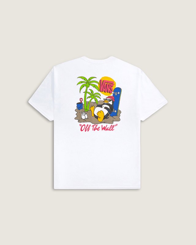 Camiseta Manga Curta Yolo Penguin White Infantil