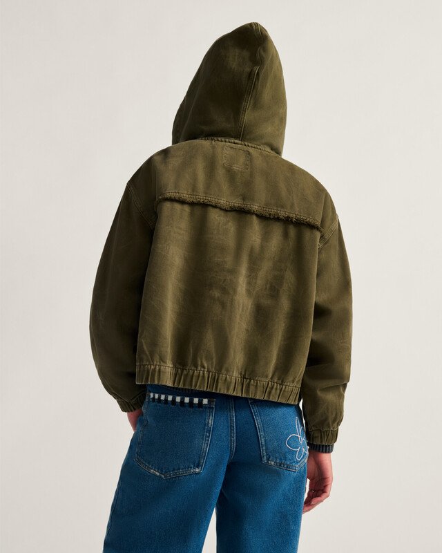 Jaqueta Essex Hooded Ss Warm Brown Hylane