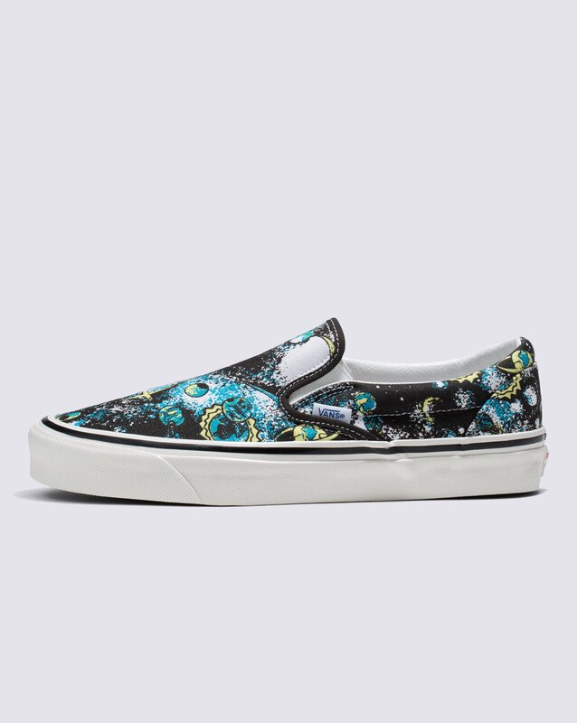 Tênis Classic Slip-On 98 Dx Anaheim Factory Space Black White