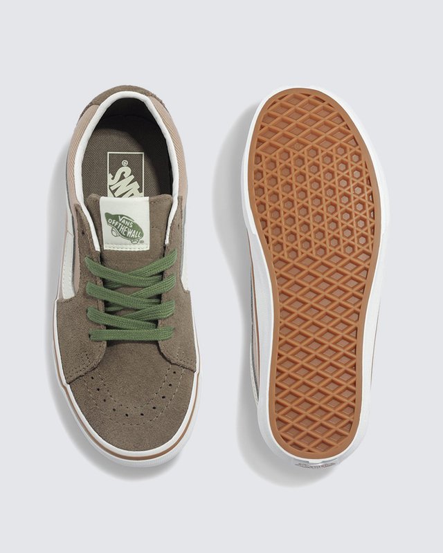 Tênis Sk8-Low Twill Walnut