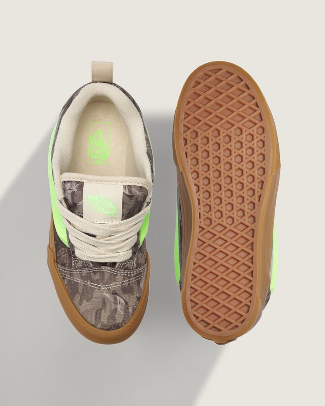 Tênis Knu Skool Camo Green Gecko Infantil