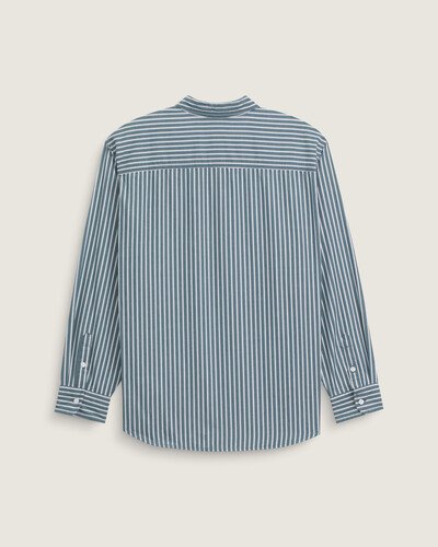 Camisa Manga Longa Lx Dobby Stripe Mystic Moss | Vans