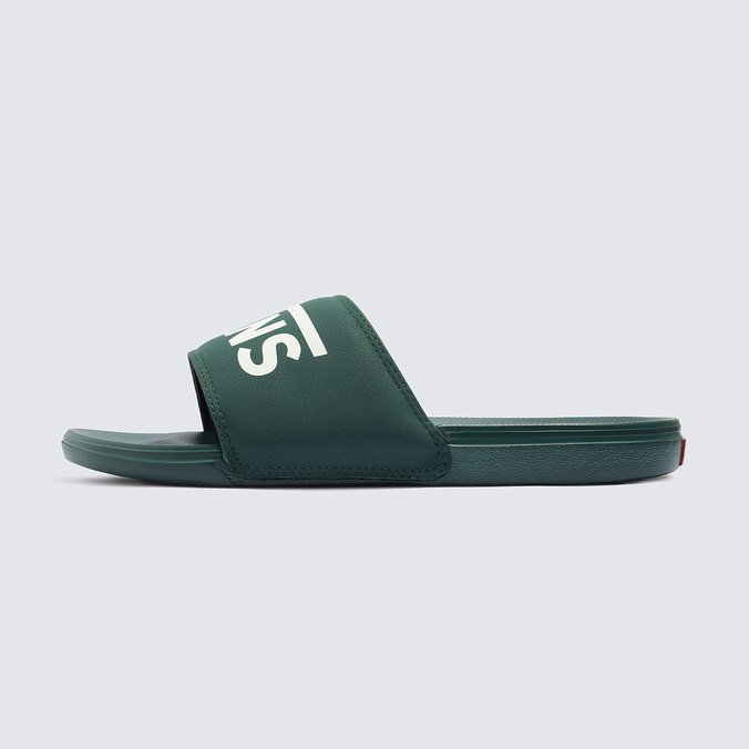 Chinelo Slide-On Dark Green