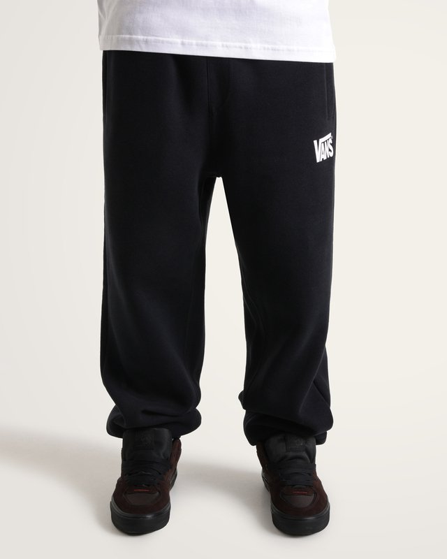 Calça Stretch Logo Fleece Pant Ii Black White