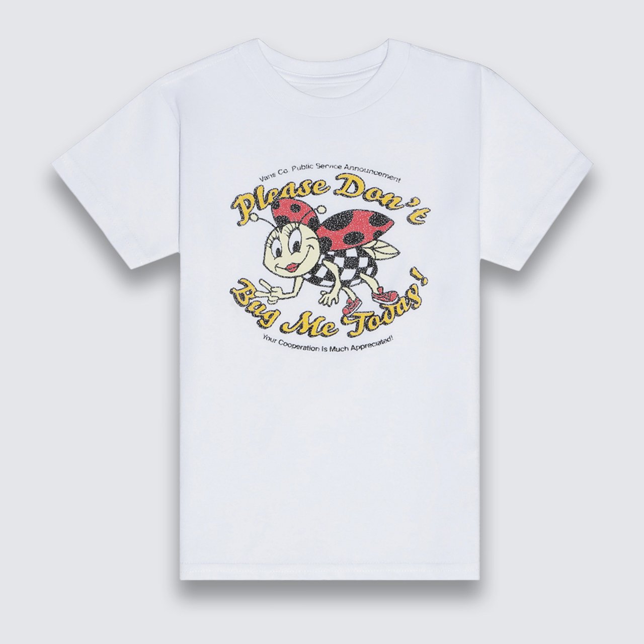 Camiseta Dont Bug Me Ss White Infantil