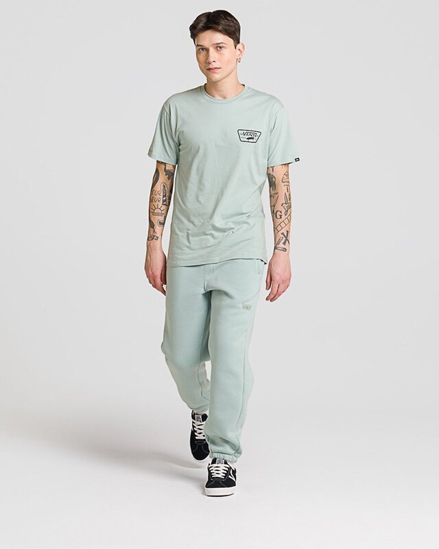 Camiseta Full Patch Back SS Gray Mist Black