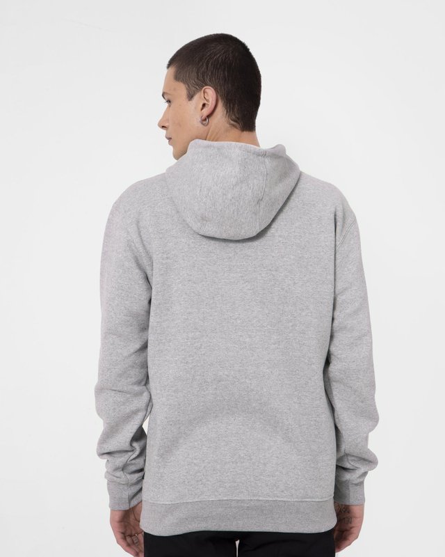 Moletom Core Basic Po Fleece Cement Heather