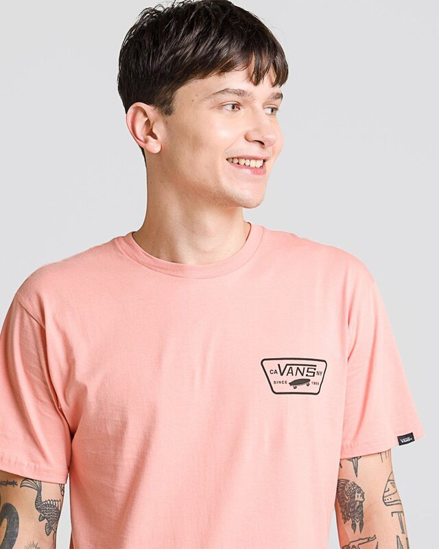 Camiseta Full Patch Back SS Lobster Bisque Black