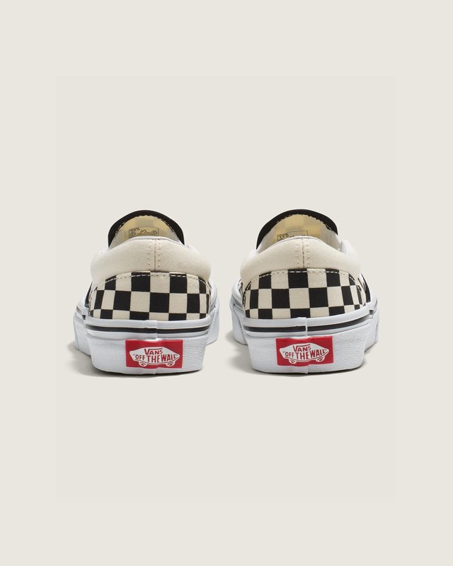 Tênis Slip-On Infantil Black White