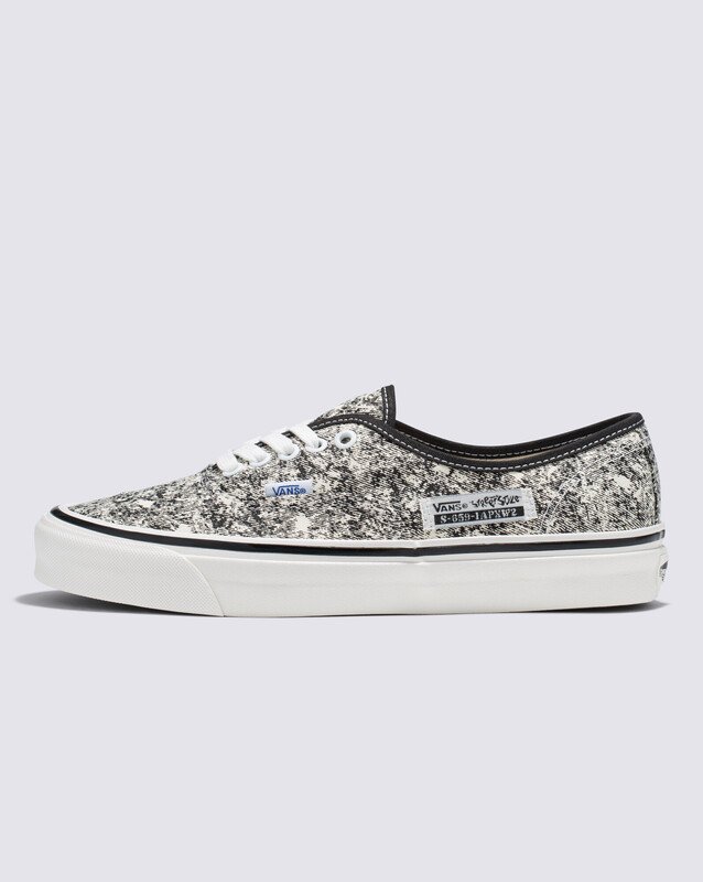 Tênis Authentic 44 Dx Anaheim Factory Og Acid Wash White