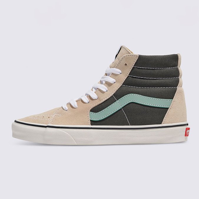 Tênis Sk8-Hi Suede Pop Canvas Brown Multi