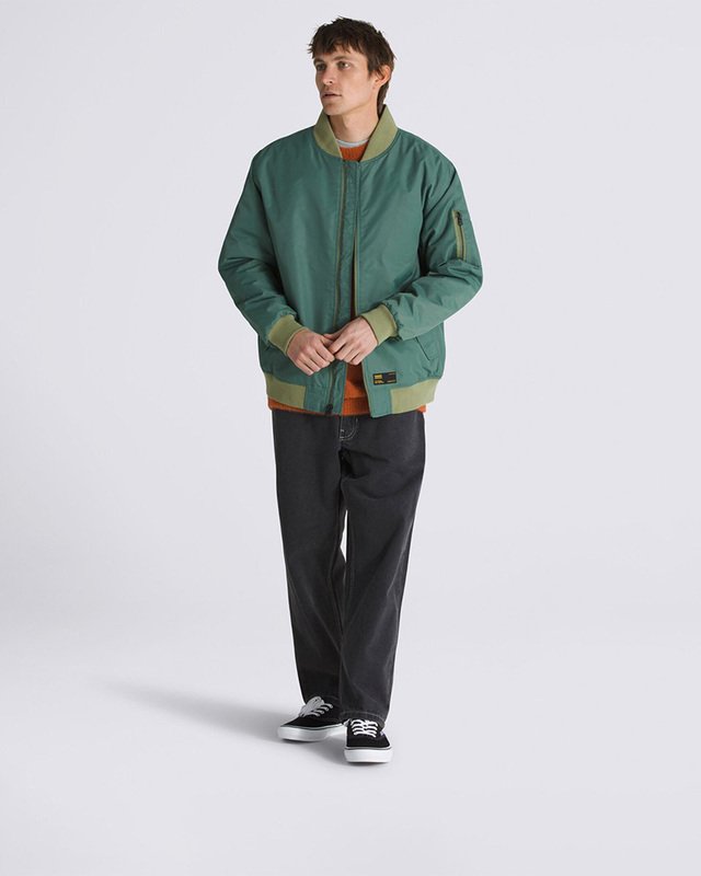 Jaqueta Copley Bomber Upland Dark Forest | Vans