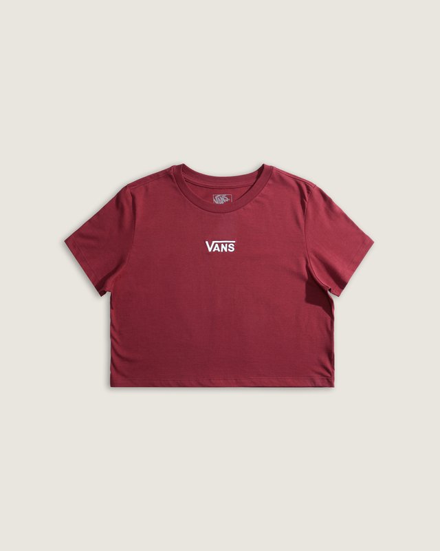Camiseta Manga Curta Cropped Flying V Poppy Amber