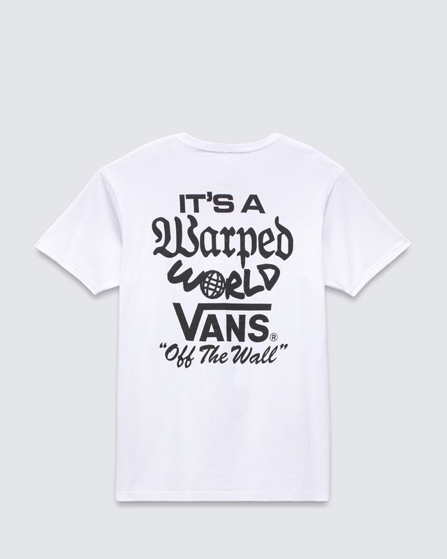 Camiseta Warped World Ss White